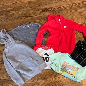 Bundle of boy clothes